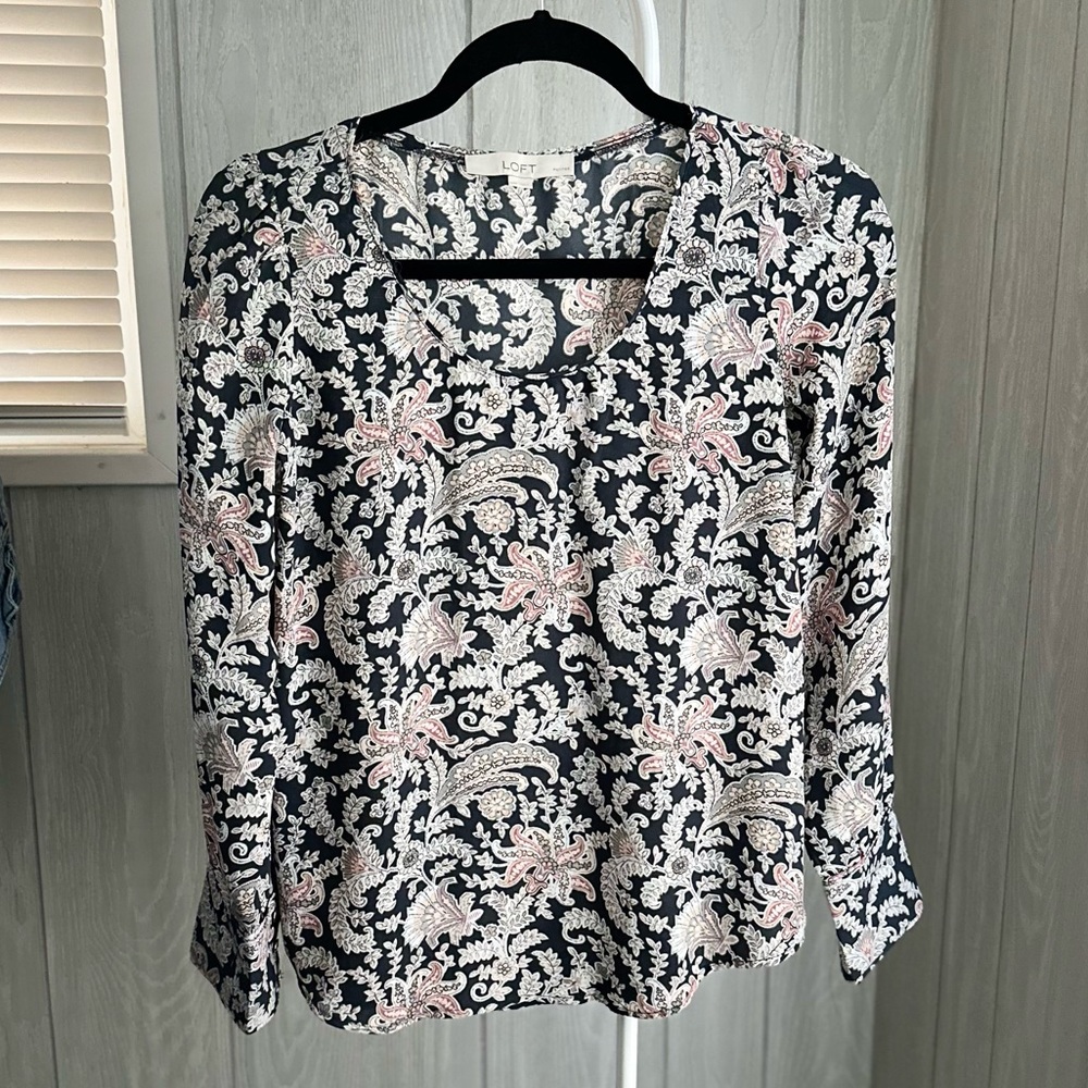 Loft Paisley Blouse